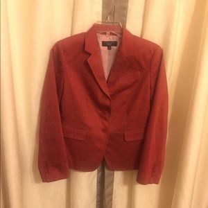 Talbots coral blazer